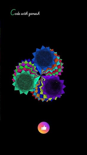 Amazing Python Graphics Design using Turtle 🐢 #python #pythonshorts #coding #viral #design