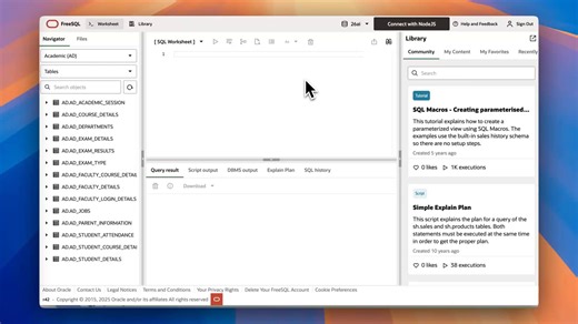 We recently shipped SQL*Net connectivity on FreeSQL, and Layla Massey is here to show us what it looks in action. 💪 No setup headaches or weird hoops to jump through. If you build in VS Code, SQL Developer, or anything else that speaks Oracle—you can now use all of it with your FreeSQL schema! Check out her quick guide on getting started: https://social.ora.cl/61837fXKz | Oracle Developers