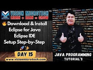 🔥 Download & Install Eclipse for Java Programming | Eclipse IDE Setup Step-by-Step 🚀 ✨