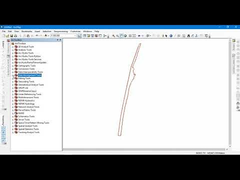 Convert Line feature to Polygon using ArcGIS