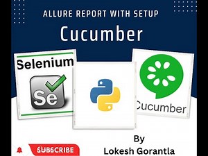 Part 9: Allure Reports Setup in Selenium Python | Behave(BDD)