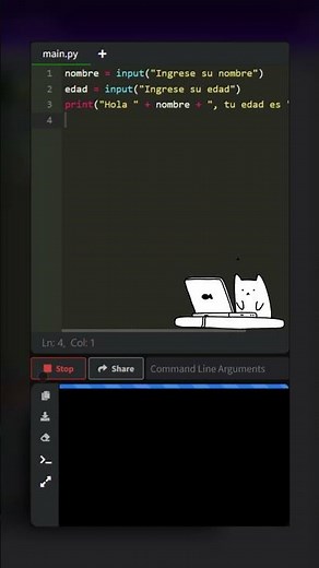Crea tu primer programa interactivo con Python | #Python #Programación #Principiantes