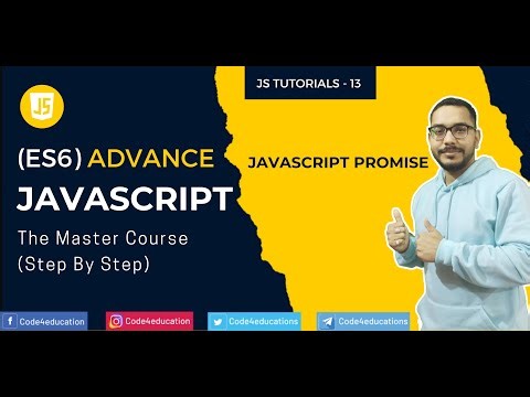 #13 Advance JavaScript Promise Tutorial In Hindi | Advance JavaScript Tutorial In Hindi