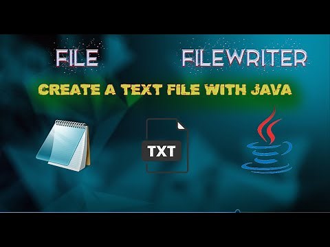 How to create and edit text files with Java ! [TUTO] Coding Tips#5