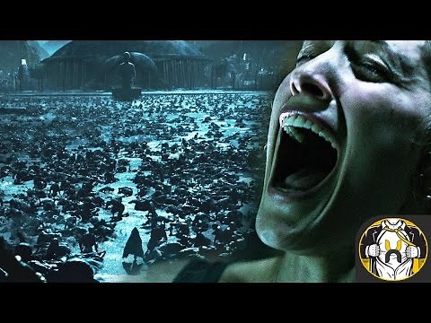 Alien Covenant CinemaCon Footage Description - Engineers Massacre