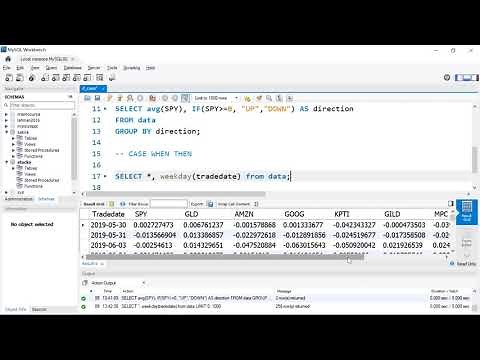 How to Use IF and CASE WHEN in MySQL Workbench SQL Tutorial