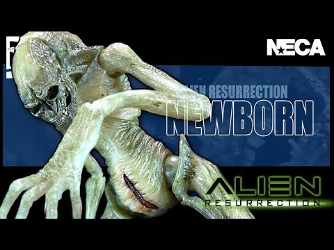 NECA Alien Resurrection Newborn | Video Review #HORROR