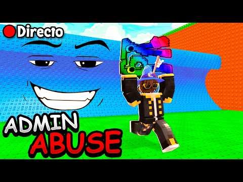🌊 ADMIN ABUSE 🌊 ESCAPA DEL TSUNAMI POR BRAINROTS 🌊 ROBLOX 🌊