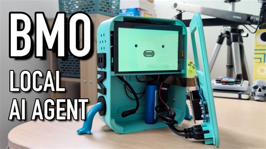 我用 Raspberry Pi 和 Ollama 制作了一个真实的 BMO 本地 AI 智能体