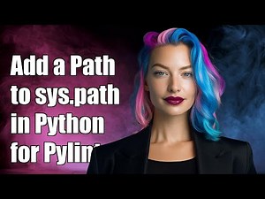 How to Add a Path to sys.path in Python for Pylint Configuration