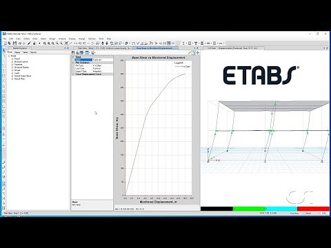 ETABS - 28 Nonlinear Static Procedures - Pushover Analysis: Watch & Learn