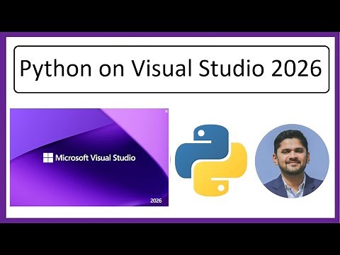 How to Run Python in Visual Studio 2026 | Setup Python in Microsoft Visual Studio | Amit Thinks