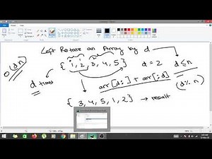 Left Rotate Array By d