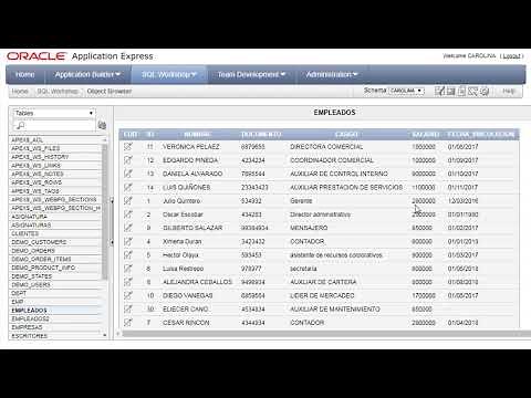 SUMAR DATOS EN ORACLE FUNCION SUM