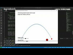 Simulating Enhanced Projectile Motion with Pygame! 🎯 | Python Physics Demo