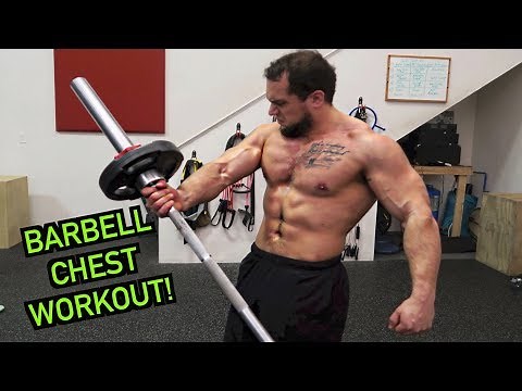 Intense 5 Minute Barbell Chest Workout