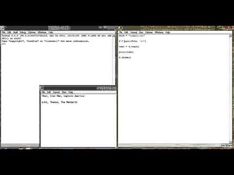 Python - how to open and read contents of a text file