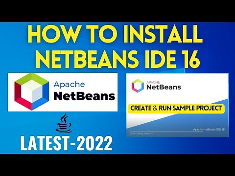 How to Install NetBeans IDE 16 on Windows 10/11 [2022] | Create & Run Java Program in Netbeans IDE