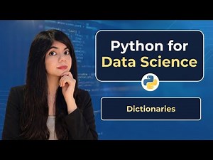 Python Dictionaries Explained for Beginners | Python for Data Science