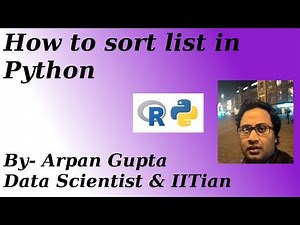 Python sort List