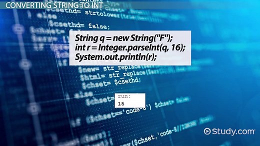 How to Convert String to Int in Java - ParseInt Method