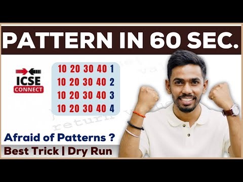 How to solve patterns | nested loop in java | Paterns in java | Patterns Programs | Prateik Sharma