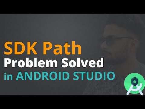 Android Studio Tutorial - How to set SDK path in Android studio