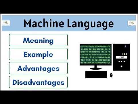What is Machine Language | Meaning | Example | Advantages | Disadvantages |