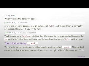 Mastering Addition with Custom Classes in Python