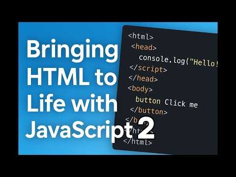 Bringing HTML to Life with JavaScript Part 2
