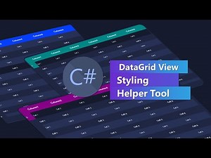 Easy Datagridview Styling Free Helper tool