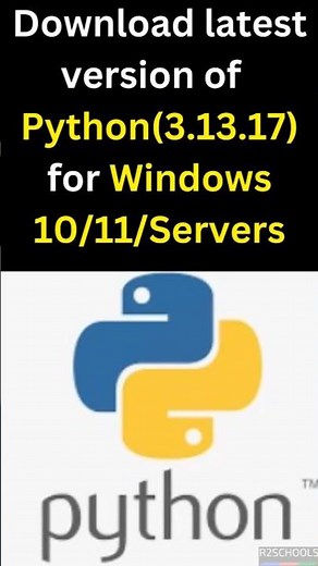 🐍 Download LATEST Python for Windows 10/11 & Servers (2025) | Easy Install Guide!
