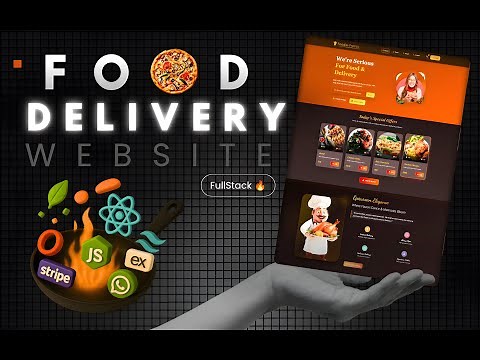 Build a Stunning Full-Stack Food Delivery Website| Node.js & MongoDB | MERN Full Stack Project