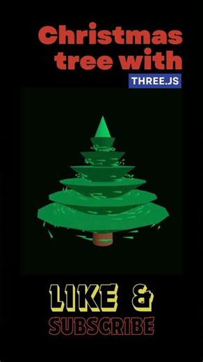 Create a 3D Christmas Tree with Three.js 🎄✨