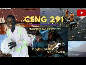 ENGINEERING IN SOCIETY -How To Start With Your CENG 291 Project _MANUAL GUIDE WITH SAMPLE