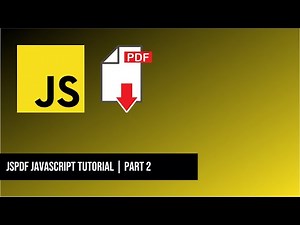Insert text from paragraph into jsPDF | jsPDF Tutorial Part 2