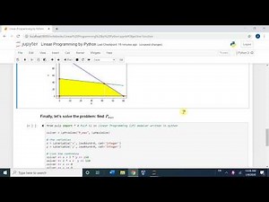 Python PuLP: Linear Programming in Finite Math by Python