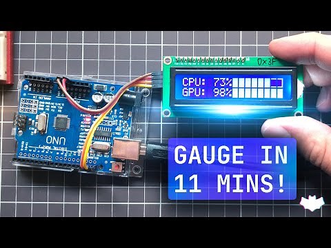 Arduino Gauge in 11 Minutes ???