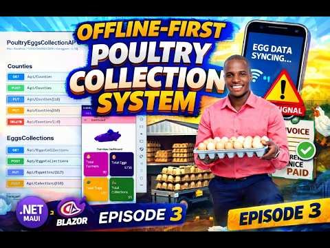 Building an Offline-First Poultry/Eggs Collection System with .NET MAUI & Blazor (Full Series) - EP3
