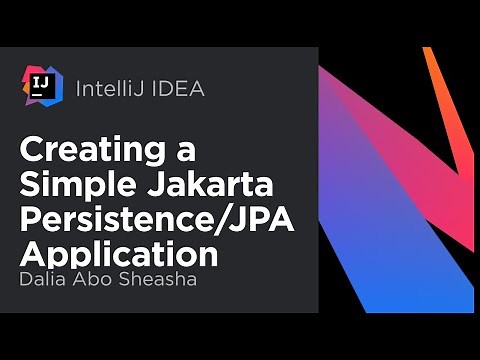 Creating a Simple Jakarta Persistence/JPA Application in IntelliJ IDEA Ultimate