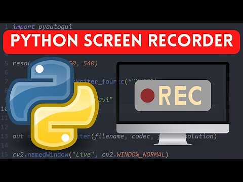 Screen Recorder With Python