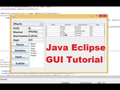 Java Eclipse GUI Tutorial 22 # How to use JTabbedPane in Eclipse Java GUI