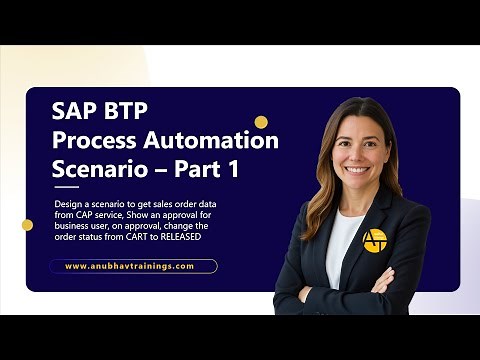 part 1 sap build process automation action to call cap service