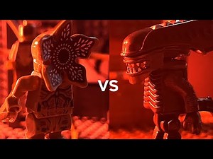 Lego Stranger Things: Demogorgan vs Alien
