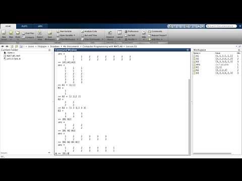 Lesson 2.4 Combining and Transforming Matrices