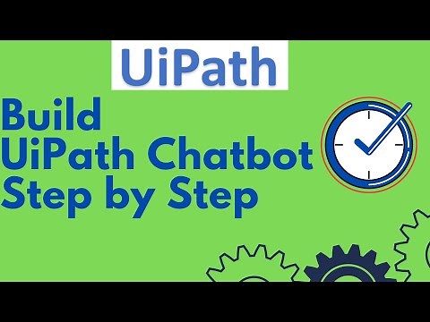 UiPath Tutorial 24 - Build UiPath Chatbot | UiPath Chatbot Development with Google Dialogflow