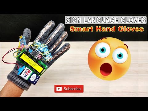 Sign Glove using Arduino | Sign Language Glove Arduino | Sign Language Arduino | Code Given
