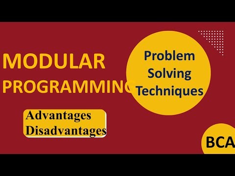Introduction to Modular Programming | Merits & Demirits of Modular Programming | BCA, Btech and MCA