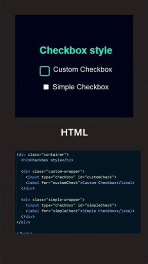 Tricks 70/100 Checkbox Using Pure CSS ✨ #coding #webdesign #programming #frontend