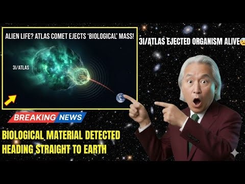 A Biological Organism Just EJECTED From 3I/ATLAS — Entering Earth's Atmosphere ALIVE | Michio Kaku